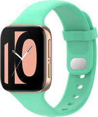 YONO Siliconen Bandje geschikt voor Oppo Watch 46mm – Turquoise