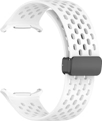 YONO Siliconen Sport Air Bandje geschikt voor Samsung Galaxy Watch Ultra (47mm) - Wit