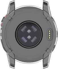 YONO Bumper geschikt voor Garmin Fenix 7 - Siliconen Hoesje - Bescherming Case - Transparant