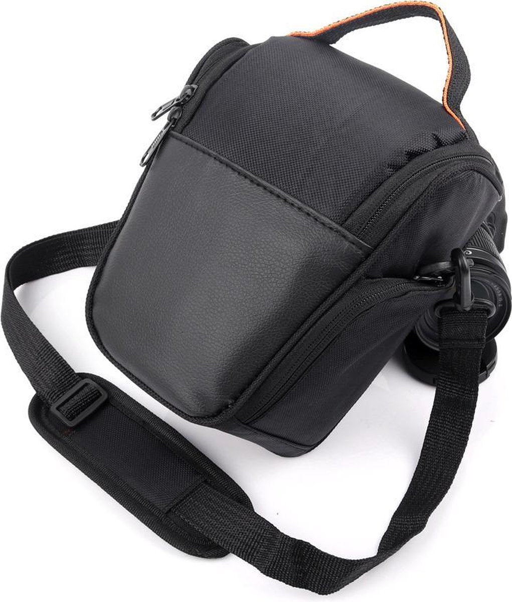 YONO Cameratas Spiegelreflexcamera Small – geschikt voor Nikon / Canon / Sony / DSLR Camera – Luxe Foto Tas - Schoudertas - Case - Zwart
