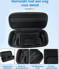 YONO Case geschikt voor Playstation Portal PS5 - Opbergtasje Hoesje - Beschermhoes - Zwart
