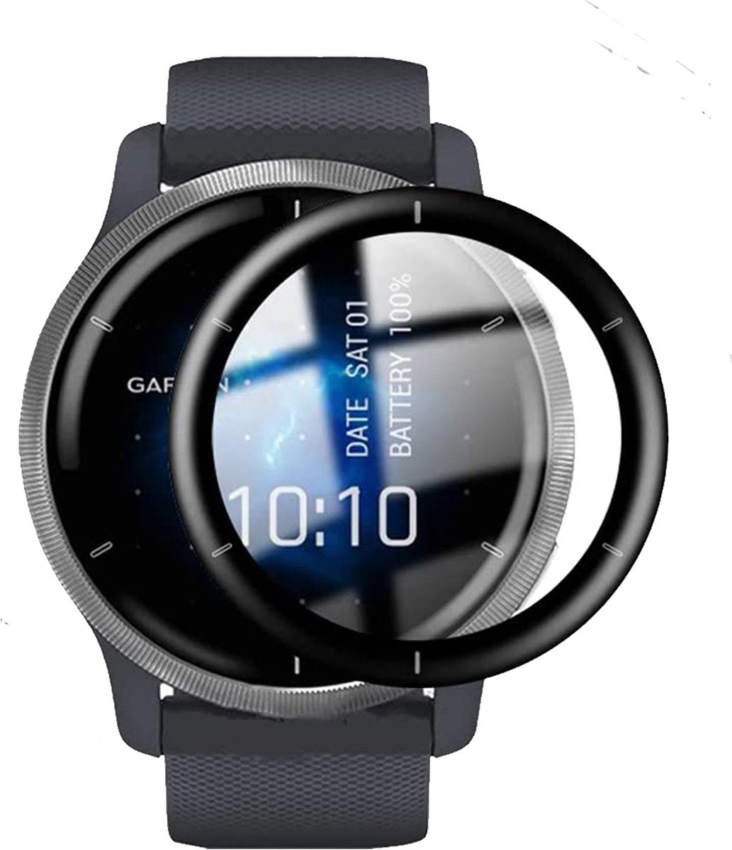 YONO Screen Protector Set geschikt voor Garmin Venu 2S - Volledige Scherm Bescherming - 3 stuks