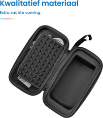 YONO Hard Case geschikt voor Bose Soundlink Revolve Series I / II (1 en 2 Gen) - Bescherm Hoes met Accessoires Vak - Zwart