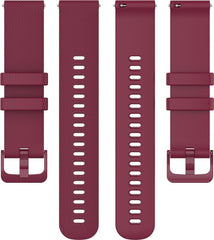 YONO Siliconen Sport Bandje 20mm - Horlogebandje geschikt voor Samsung Galaxy Watch 7 / 6 / 5 / Pro / 4 / 3 / Active 2 - Garmin Approach / Forerunner / Venu 2 Plus / SQ / Vivomove - Polar Ignite / Unite – Huawei - Paars