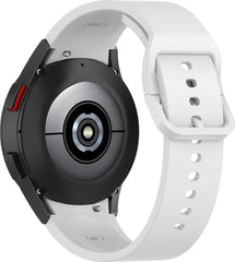 YONO Bandje geschikt voor Samsung Galaxy Watch 6 / 5 / Pro / 4 - Perfect Fit - Grijs