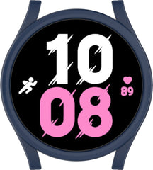 YONO Bumper geschikt voor Galaxy Watch 5 (44 mm) - Hoesje - Full Cover Case - Donkerblauw