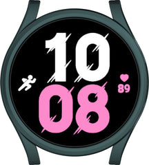 YONO Bumper geschikt voor Galaxy Watch 5 (44 mm) - Hoesje - Full Cover Case - Donkergroen