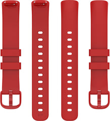 YONO Siliconen Bandje geschikt voor Fitbit Inspire 3 - Rood - Large