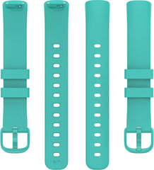 YONO Siliconen Bandje geschikt voor Fitbit Inspire 3 - Turquoise - Large