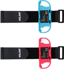 Aolion Hand Strap - geschikt voor Nintendo Switch Joy Con - Polsband geschikt voor Just Dance - 2 Stuks