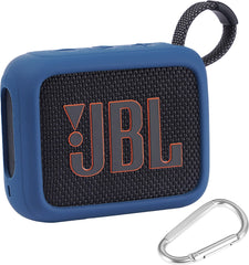 YONO Soft Case geschikt voor JBL Go 4 - Siliconen Hoesje - Blauw