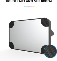 YONO Accessoires Set geschikt voor Valve Steam Deck / OLED - Case Opberghoes - Console Stand - Screen Protector - Siliconen Hoesje - Zwart