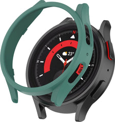 YONO Bumper geschikt voor Galaxy Watch 5 Pro (45 mm) - Hoesje - Case - Donkergroen