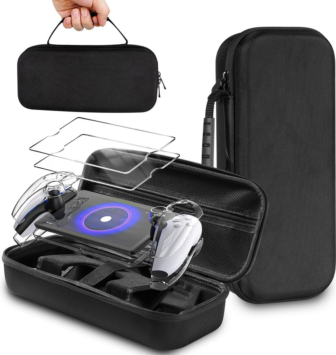 YONO Accessoires Set geschikt voor Playstation Portal - Bescherming Hoes Case - Grip Skin - Screen Protector Ps5 Portal