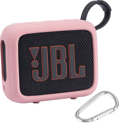 YONO Soft Case geschikt voor JBL Go 4 - Siliconen Hoesje - Roze