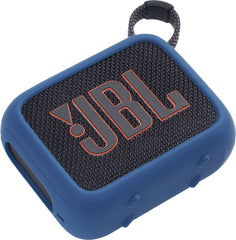 YONO Soft Case geschikt voor JBL Go 4 - Siliconen Hoesje - Blauw