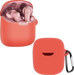 YONO Hoesje geschikt voor JBL Tune 220TWS/225TWS – Siliconen Case – Rood