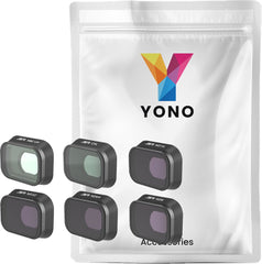 YONO ND Filter Set geschikt voor DJI Mini 3 Pro - CPL / UV / ND8 / ND16 / ND32 / ND64 - Lens Camera Accessoires - 6in1