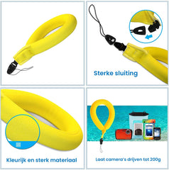 YONO Stick en Camera Float Accessoires Set geschikt voor GoPro - inclusief Anti Fog Inserts - 9in1