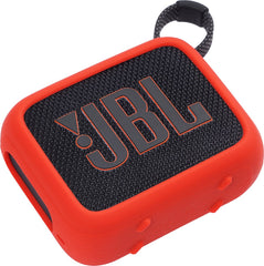 YONO Soft Case geschikt voor JBL Go 4 - Siliconen Hoesje - Rood