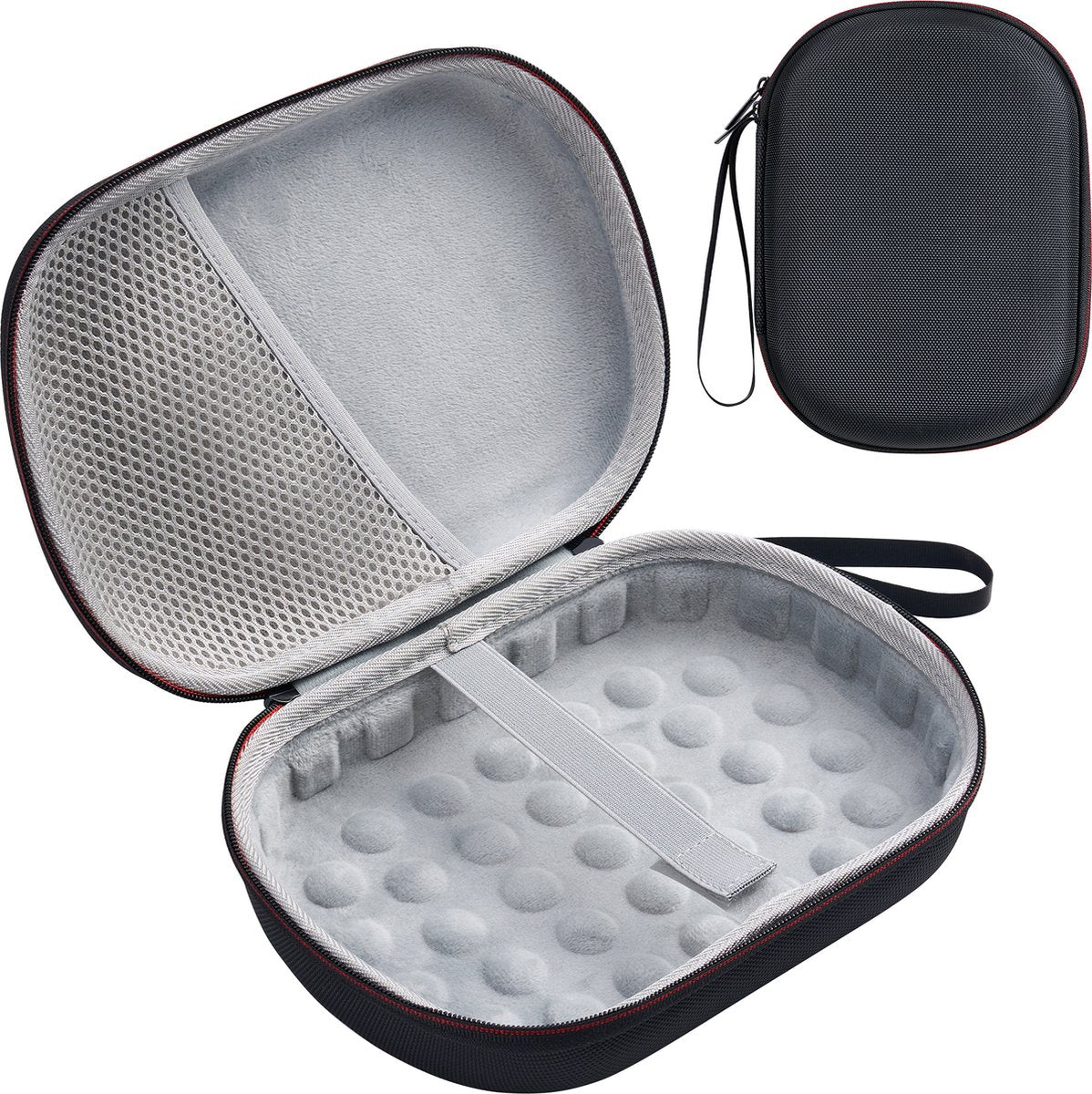 YONO Beschermhoes geschikt voor JBL Live 650BTNC/400BT/500BT/460NC - Hard Case JBL Tune 510BT/660NC/700BT /710BT/760NC/750BTNC/660BTNC/560BT/500BT/E45BT/JBL Tour ONE - Sony WH-CH520/WH-CH510/WH-CH500 - Koptelefoon Hoesje - Zwart