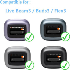 YONO Screen Protector geschikt voor JBL Live Beam 3 / Buds 3 / Flex 3 - Scherm Bescherming - 3-Pack