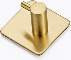 YONO Zelfklevende Haakjes – RVS Ophanghaakjes – Ultra Sterke Plakhaakjes – 4 Stuks – Goud