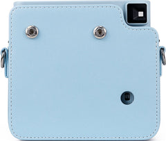 YONO Case geschikt voor Fujifilm Instax Square SQ1 - Hoes met Draagriem - Cameratas - Lichtblauw