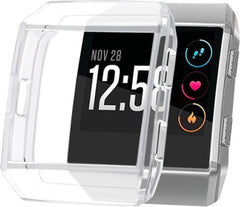 Protective Case geschikt voor FitBit Ionic – Siliconen Bescherming Bumper – Transparant