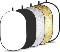 YONO Reflectiescherm Fotografie Opvouwbaar XL - Achtergrondscherm 150 cm - 5in1