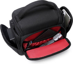 YONO Cameratas Spiegelreflexcamera Large – geschikt voor Nikon / Canon / Sony / DSLR Camera – Luxe Foto Tas - Schoudertas - Case - Zwart