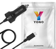 YONO Auto Oplader geschikt voor Nintendo Switch / OLED / LITE - Type-C Oplaadkabel - Autolader - 1.5 Meter