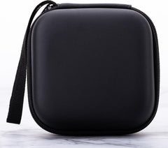 Bescherm Hoes - Hard Case - Universeel hoesje voor oordopjes - Geschikt voor Bluetooth Headset - In-ear Oortjes - Earpods – Zwart