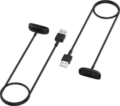 YONO Oplaadkabel geschikt voor Fitbit Inspire 2 / Ace 3 - USB Oplader - 1 Meter - Zwart