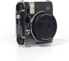 YONO Case geschikt voor Fujifilm Instax Mini 99 - Hoesje met Schouderriem - Transparant