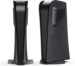 YONO Faceplate geschikt voor Playstation 5 Digital Edition - PS5 Console Skin Cover Accessoires - Zwart