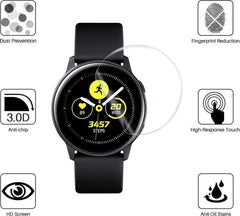 YONO Screenprotector geschikt voor Samsung Galaxy Watch Active 2 44mm – Bescherm Folie 3-Pack