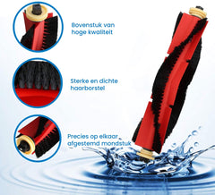 YONO Accessoires Set geschikt voor Xiaomi Mi Roborock S6 / S5 / S4 - S6 Pure / S6 MaxV / E2 / E3 / E4 / E5 / E20 / E25 / E35 / S50 / S65 - Vervangbare Robot Stofzuiger Onderdelen - Filter, Mop en meer - 24 in 1