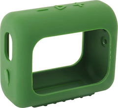 YONO Siliconen Case geschikt voor JBL Go 3 - Hoesje - Beschermhoes - Skin - Donkergroen