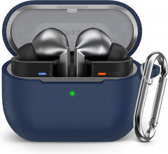 YONO Soft Case geschikt voor Samsung Galaxy Buds 3 / 3 Pro - Siliconen Hoesje - Donkerblauw