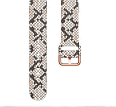 YONO Siliconen Special Bandje 20mm - Horlogebandje geschikt voor Samsung Galaxy Watch 7 / 6 / 5 / Pro / 4 / 3 / Active 2 - Polar Ignite / Unite – Huawei - Snake