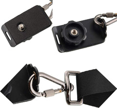 YONO Camera Harnas voor Systeemcamera - Dual Strap Camera Riem - Geschikt voor DSLR Canon / Nikon / Sony - Zwart