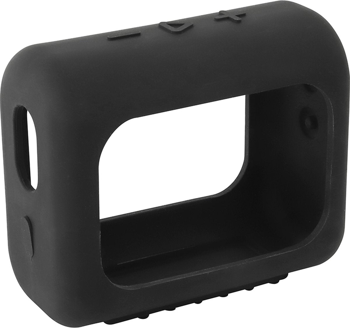 YONO Siliconen Case geschikt voor JBL Go 3 - Hoesje - Beschermhoes - Skin - Zwart