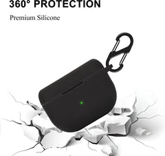 YONO Soft Case geschikt voor Jabra Elite 8 Active / Elite 10 - Siliconen Hoesje - Zwart
