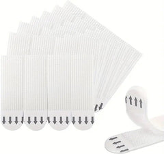 YONO Ophangsysteem Klittenband Zelfklevend voor Foto / Poster / Schilderij - Fotolijst Ophangen Zonder Boren - 12 Stuks - M