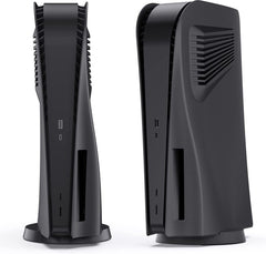 YONO Faceplate geschikt voor Playstation 5 Disc Edition - PS5 Console Skin Cover Accessoires - Zwart