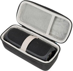 YONO Case geschikt voor JBL Tuner 2 - Bescherm Hoes met Accessoires Vak - Zwart