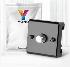 YONO Cold Shoe Mount Adapter Set - Metaal - 2 Stuks - Zwart