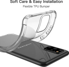 YONO Hoesje geschikt voor Samsung Galaxy S20 (S11) - Siliconen Case Shock Proof – Transparant