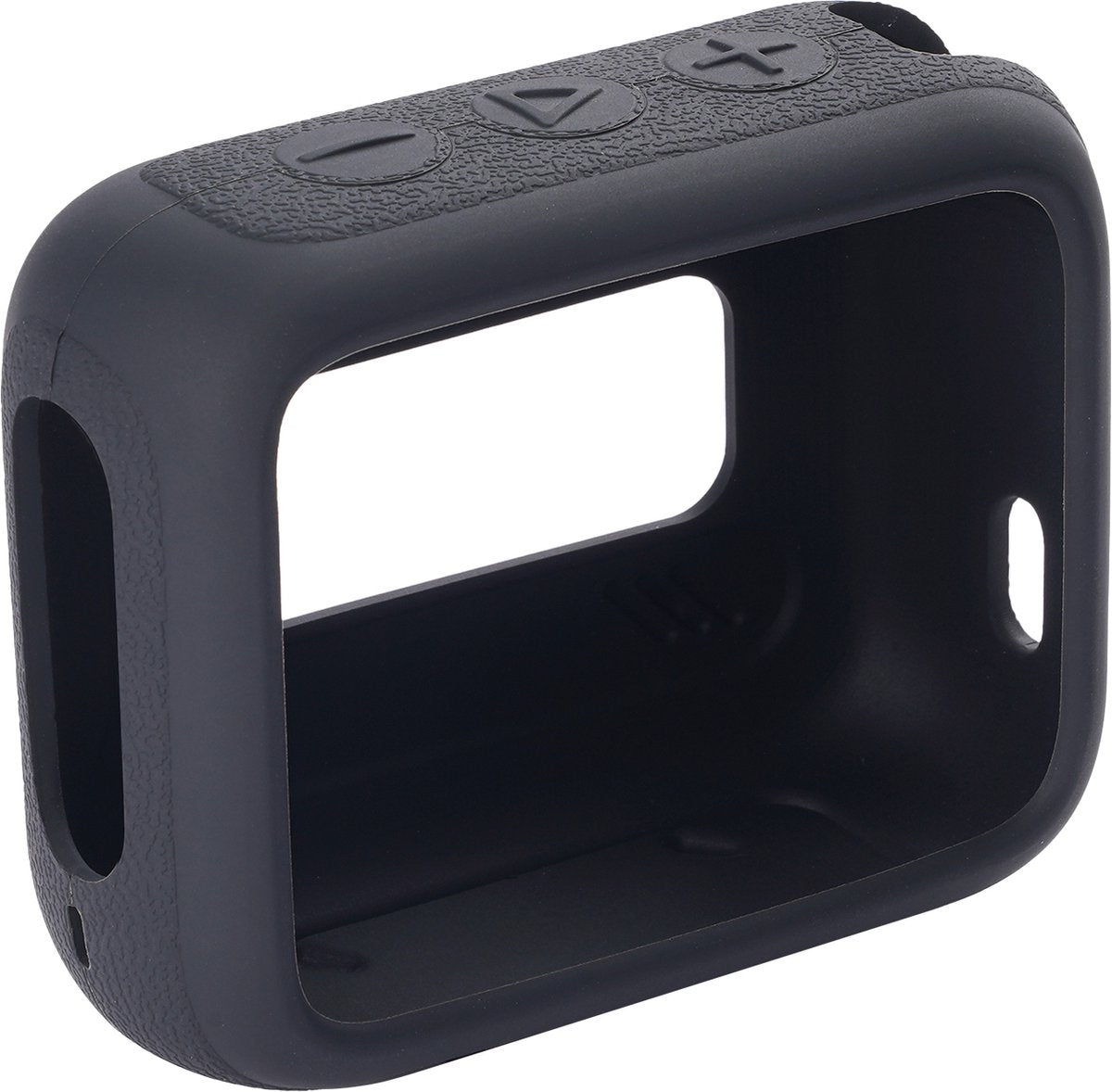 YONO Soft Case geschikt voor JBL Go 4 - Siliconen Hoesje - Zwart